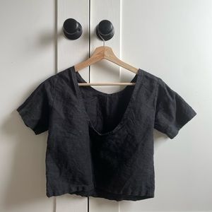Form & Found black linen top
